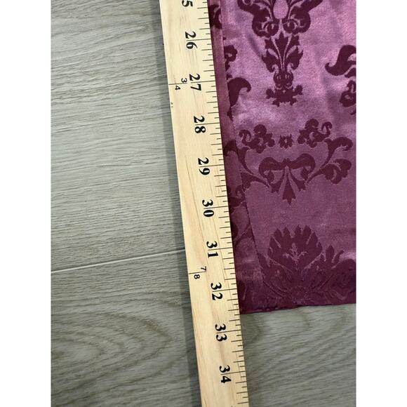 CINQ À SEPT Collins Floral Jacquard Straight Leg Elegant Pants Dark Fig 4 - Picture 3 of 9